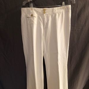 Banana Republic White Pants